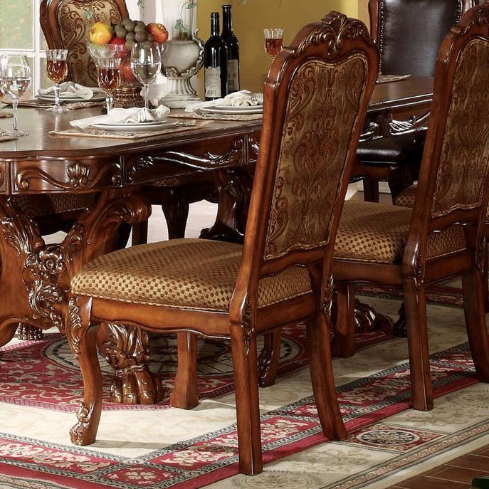 Acme Furniture Dresden Dining Side Chair - Household Furniture ... Acme Furniture Dresden Dining Side Chair - Household Furniture ...